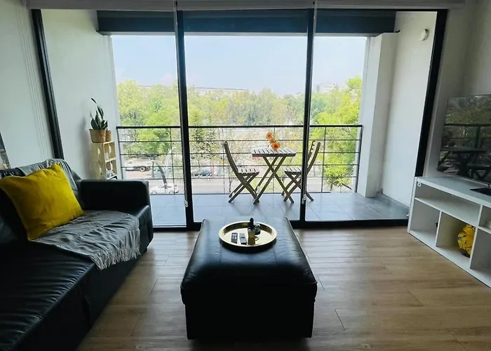 Stylish 2br,sofa Bed Reforma Prime Location