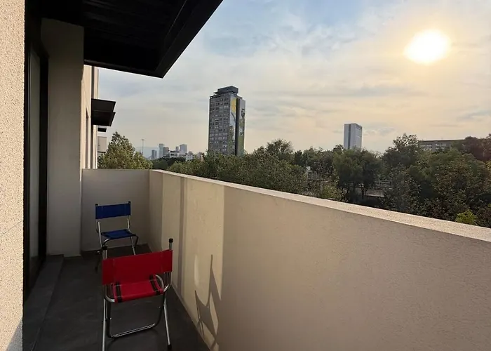 Appartement Stylish 2br,sofa Bed Reforma Prime Location